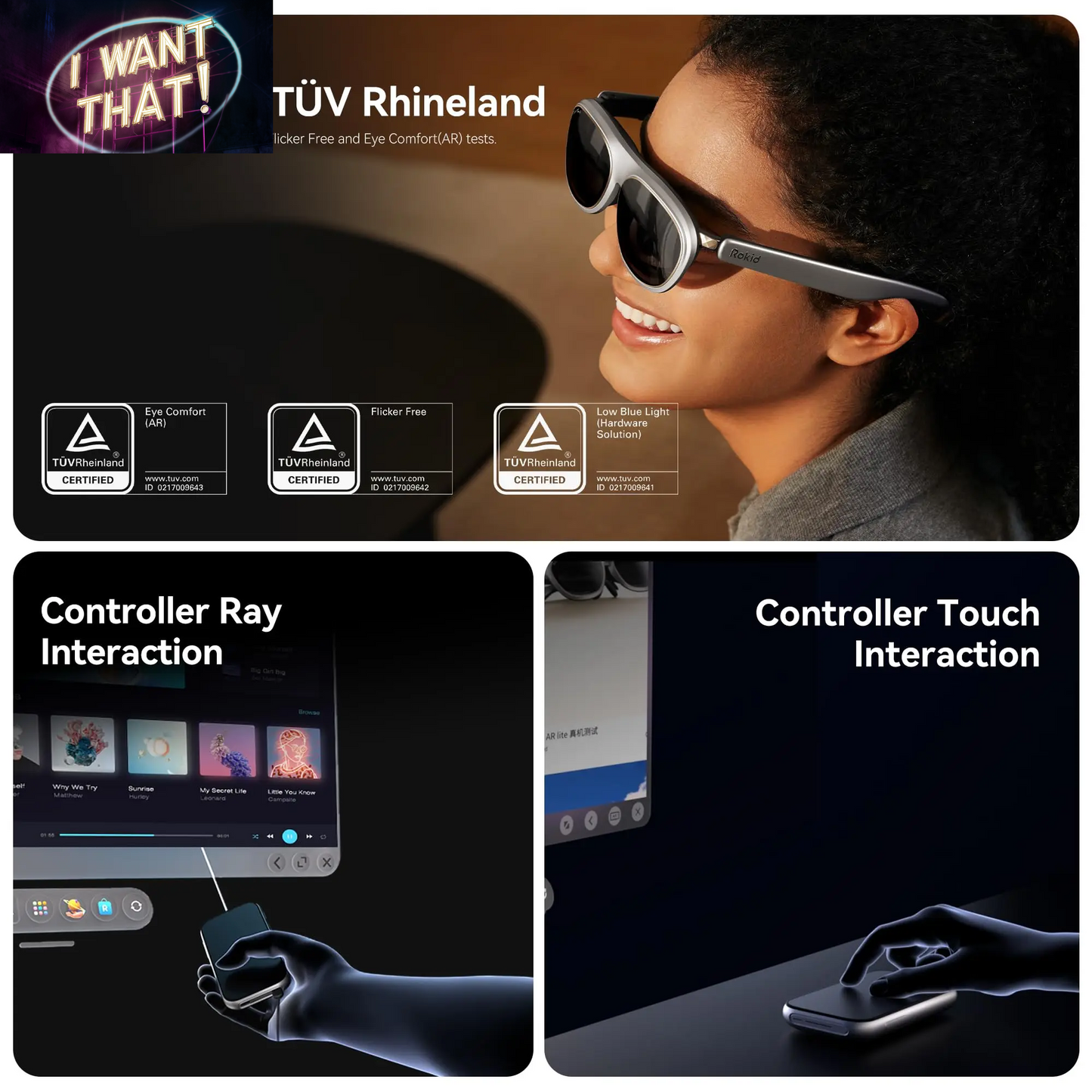 Rokid AR Lite: Advanced Augmented Reality Solution for Immersive Gaming and Enhanced Productivity with a 300" Display