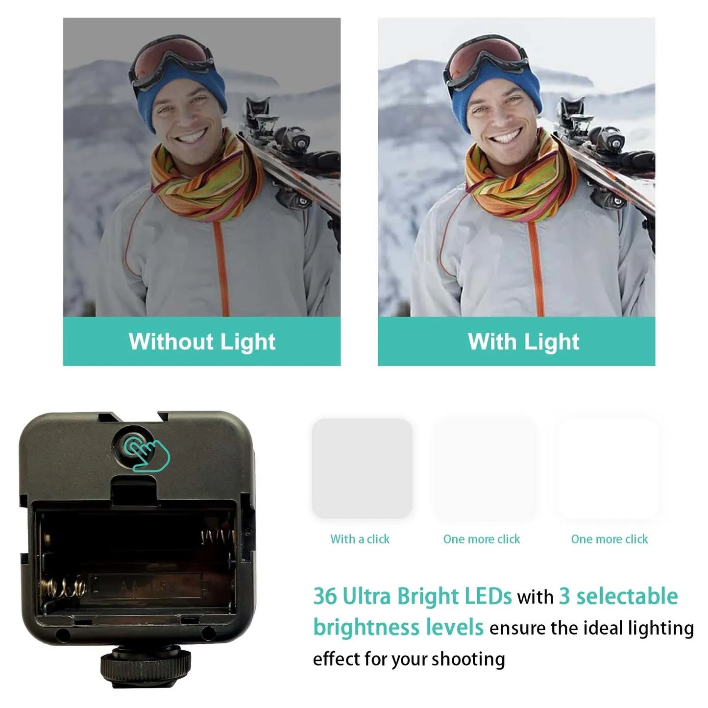 Professional Smartphone Vlogging Kit for iPhone and Android with Tripod and Mini Microphone - Ideal Starter Kit for TikTok, Live Streaming, and YouTube Videos