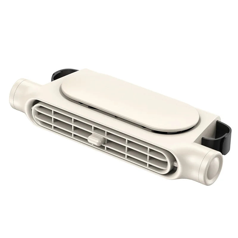 Adjustable 3-Speed Car Headrest Cooling Fan - Summer Interior Air Circulation Accessory