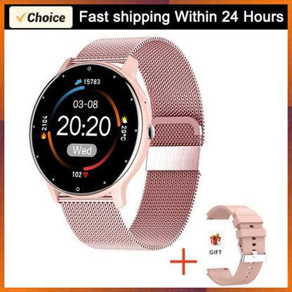 Unleash Your Fitness Potential with the 2025 Smart Watch for Men and Women - Waterproof, Heart Rate Monitor, and Multi-Function Alerts!