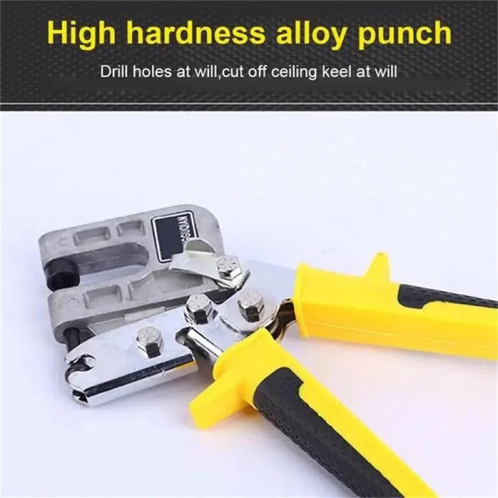 Revolutionize Your DIY Projects with the Ultimate Aluminum Alloy Ceiling Punch Pliers for Perfect Plastering!