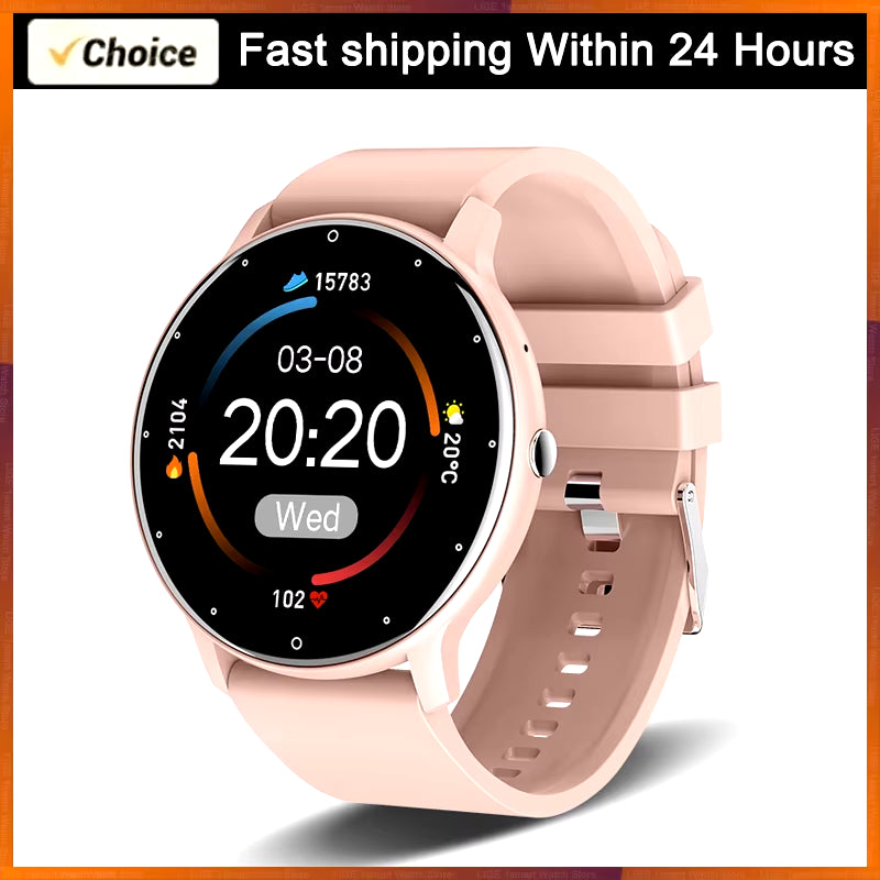 Unleash Your Fitness Potential with the 2025 Smart Watch for Men and Women - Waterproof, Heart Rate Monitor, and Multi-Function Alerts!