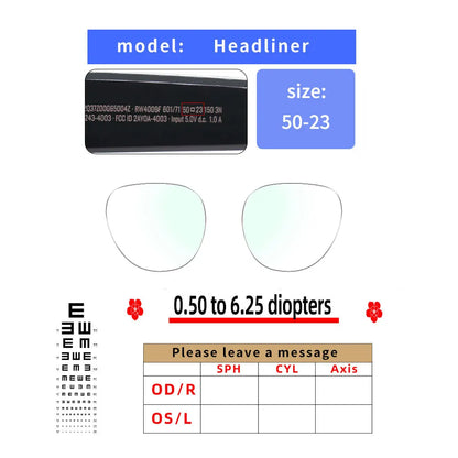 For RAY-BAN  SKYLER， Wayfrer Custom Prescription Lenses for Myopia, Astigmatism, anti Blue Light AR Glasses Lenses