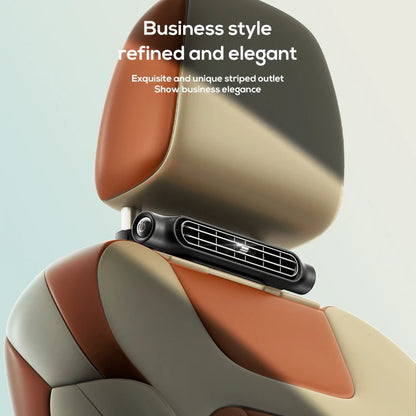 Adjustable 3-Speed Car Headrest Cooling Fan - Summer Interior Air Circulation Accessory