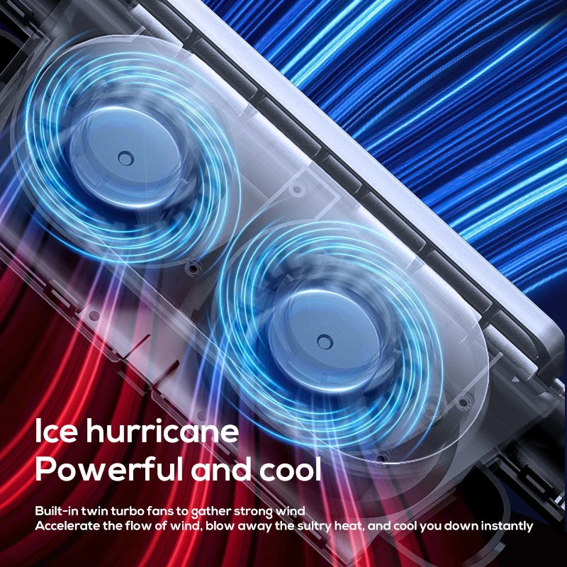 Adjustable 3-Speed Car Headrest Cooling Fan - Summer Interior Air Circulation Accessory