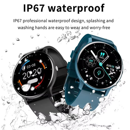 Unleash Your Fitness Potential with the 2025 Smart Watch for Men and Women - Waterproof, Heart Rate Monitor, and Multi-Function Alerts!