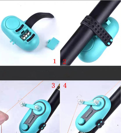 Electronic Fishing Bite Alarm – LED & Sound Alert Rod Buzzer Siren for Carp & Sea Fishing
