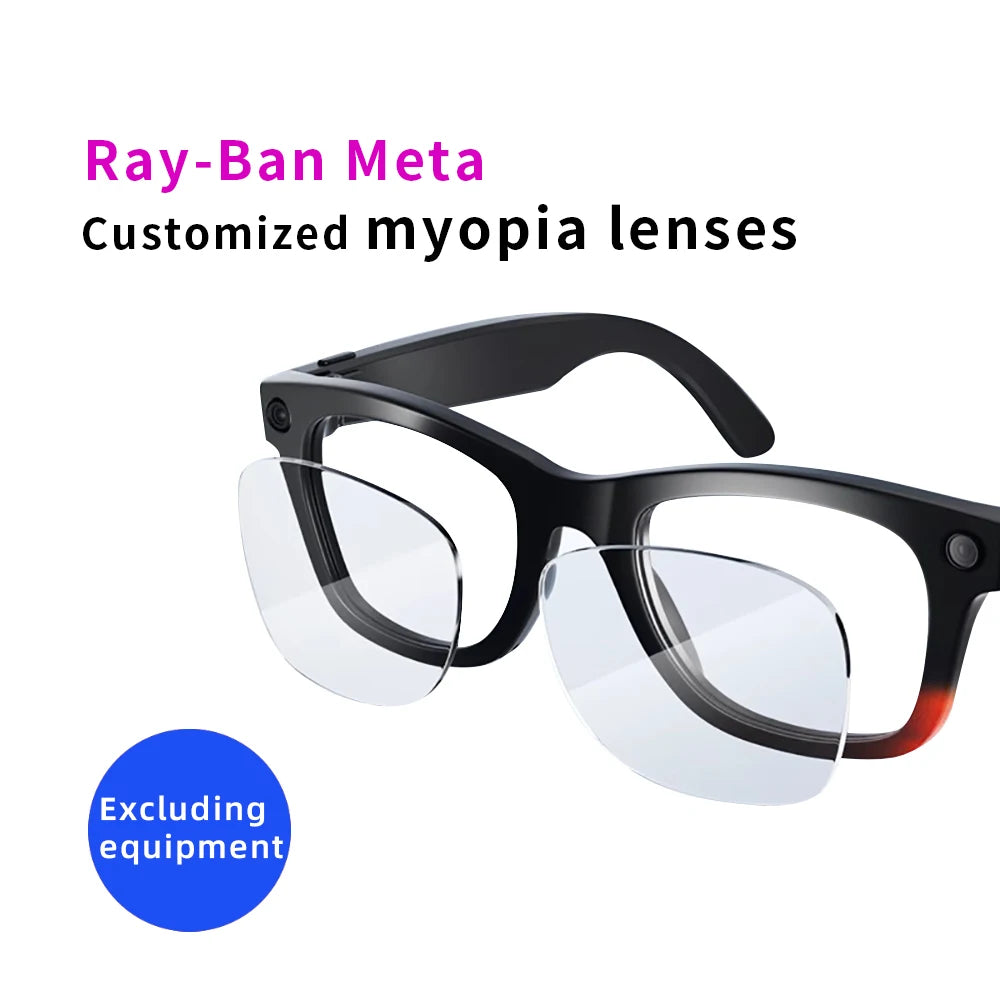 For RAY-BAN  SKYLER， Wayfrer Custom Prescription Lenses for Myopia, Astigmatism, anti Blue Light AR Glasses Lenses