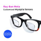 For RAY-BAN  SKYLER， Wayfrer Custom Prescription Lenses for Myopia, Astigmatism, anti Blue Light AR Glasses Lenses