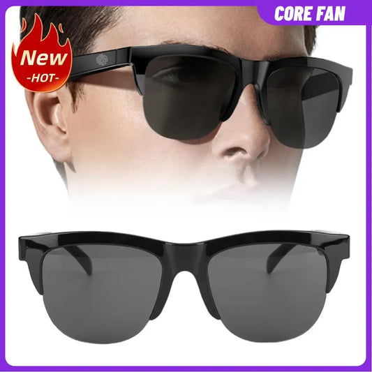 144 Languages Smart Glasses Translator Bluetooth-Compatible 5.3 Translation Glasses Smart Sunglasses Glasses for Android and Ios