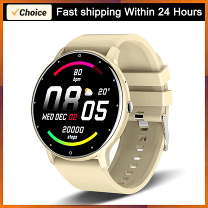Unleash Your Fitness Potential with the 2025 Smart Watch for Men and Women - Waterproof, Heart Rate Monitor, and Multi-Function Alerts!
