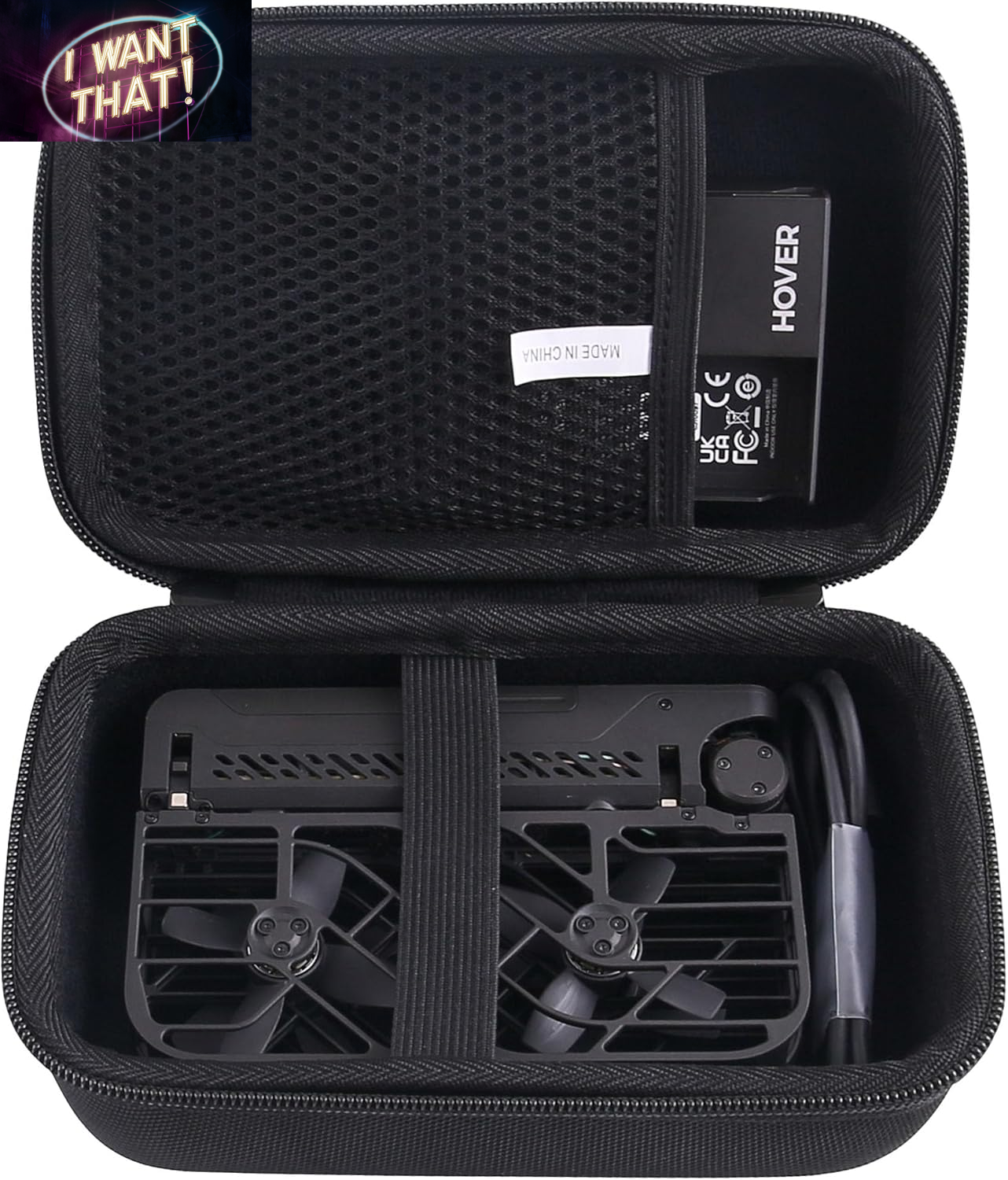 Professional Hard EVA Carrying Case for Hoverair X1 Drone with Camera Kit Storage