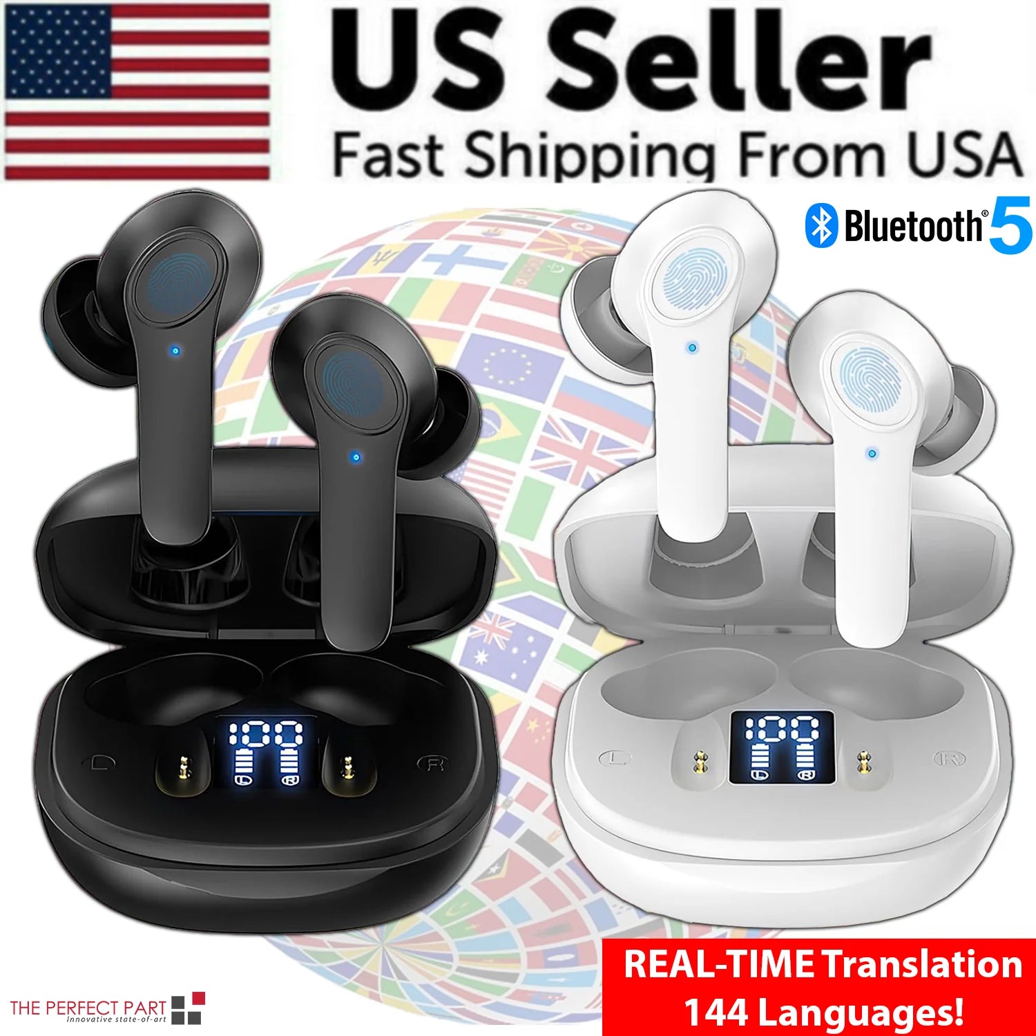 Revolutionary Translator Earbuds: Instant 144-Language AI Translation for Effortless Communication