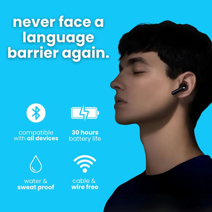 Revolutionary Translator Earbuds: Instant 144-Language AI Translation for Effortless Communication