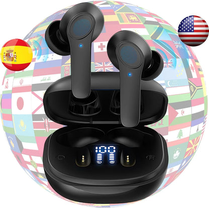 Revolutionary Translator Earbuds: Instant 144-Language AI Translation for Effortless Communication