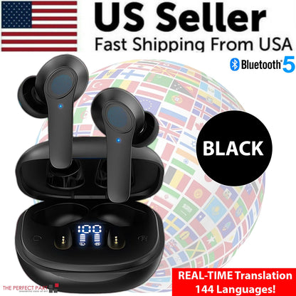 Revolutionary Translator Earbuds: Instant 144-Language AI Translation for Effortless Communication