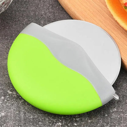 Stainless Steel Pizza Cutter round Wheel Knife for Pizza Roulette Roller Dough Pizza Slicer Cutter Baking Kitchen Tool