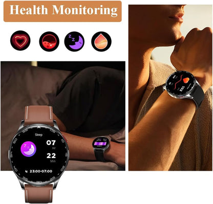 Smart Watch with Earbuds, 2 in 1 Bluetooth Smartwatch, 1.39" HD IPS Screen Smartwatch for Men Women, Fitness Tracker Long Time Standby Men Women Sports Smart Watch (Pink)