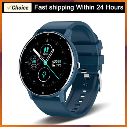 Unleash Your Fitness Potential with the 2025 Smart Watch for Men and Women - Waterproof, Heart Rate Monitor, and Multi-Function Alerts!