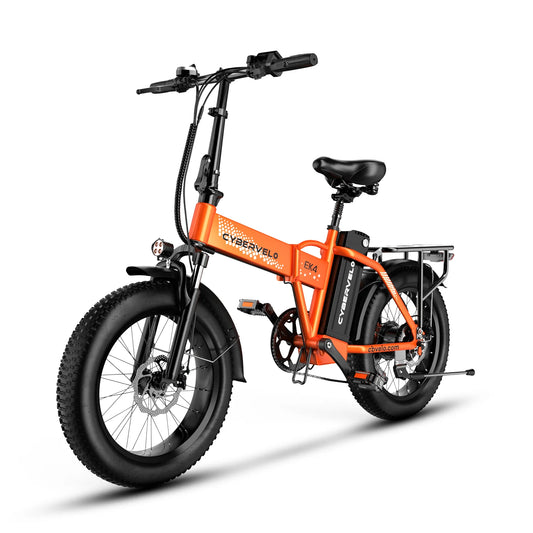 Experience the Thrill of Adventure with the 1000W Folding Electric Bike - 48V 20AH Battery, 30+ MPH Speed, and 80 Miles Range!