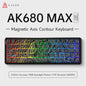 AJAZZAK680MAX Magnetic Axis Keyboard RT Adjustable 0.01 Game E-Sports Web/App Dual Driver